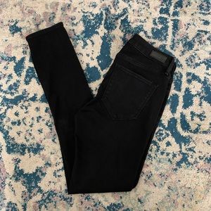 Black Abercrombie jeans, size 27